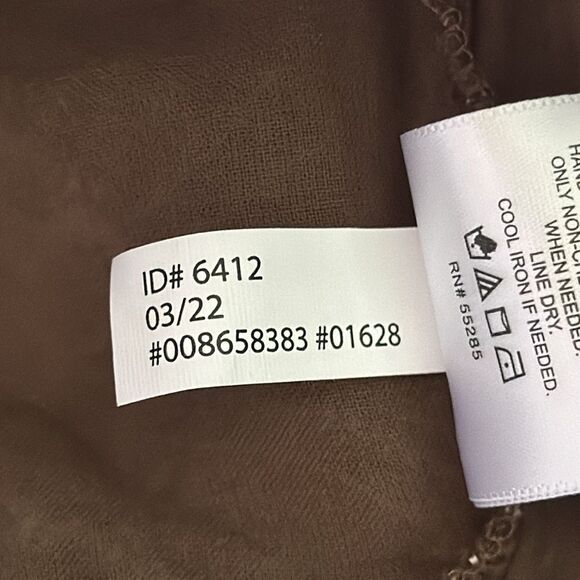 Express Women’s Open Back Embroidered Eyelet Cotton Cropped Top Blouse Size XS - Picture 9 of 12